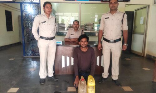 महुआ शराब बिक्री करने वाले आरोपी को कोटा पुलिस ने किया गिरफ्तार