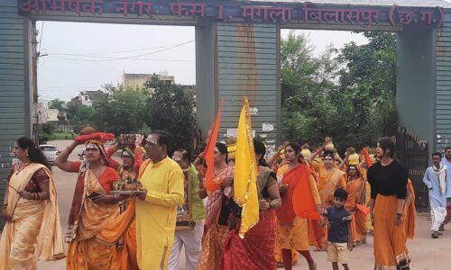 ओमकारेश्वर शिव मंदिर में सात दिवसीय शिवमहापुराण कथा का शुभारंभ