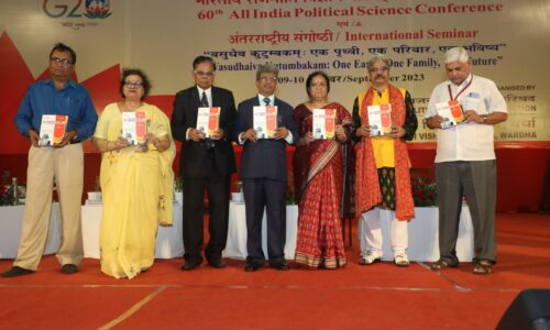 हिंदी विश्‍वविद्यालय के अकादमिक विकास में ऐतिहासिक होगा राजनीति विज्ञान परिषद का 60 वॉं सम्‍मेलन : प्रो. लेल्ला कारुण्यकरा