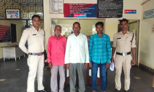 मवेशियों से क्रूरता करने वाले 03 आरोपियों को कोटा-बिलासपुर पुलिस ने किया गिरफ्तार