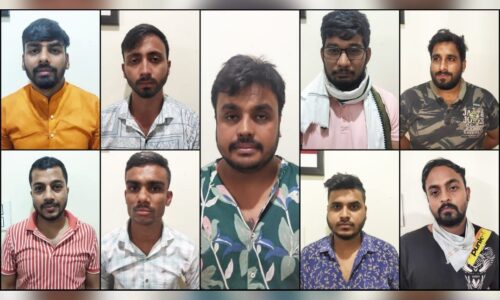 तारबाहर पुलिस ने जुआ फड में दी दबिश, 11 जुआरी गिरफ्तार