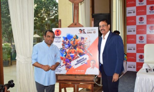 क्रिकेटर दिलीप वेंगसरकर ने किया “जिगरबाज खेल महासंग्राम” का पोस्टर लॉन्च