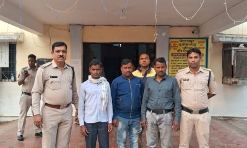 हाईवा चालक से रास्ता रोककर लूट करने वाले आरोपी चढ़े मस्तुरी पुलिस के हत्थे